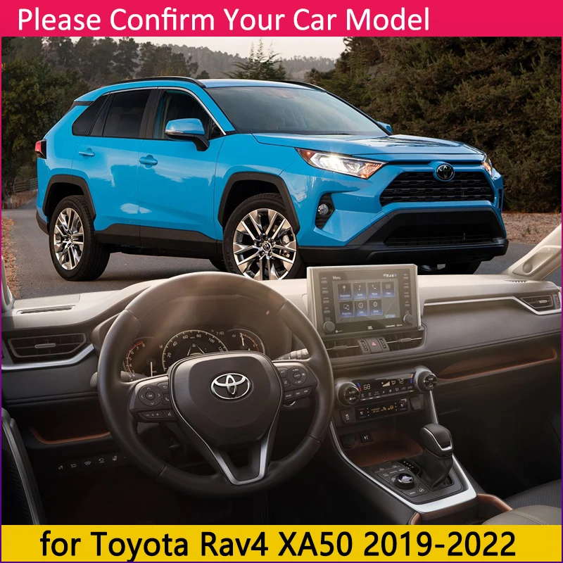 Для Toyota Rav4 XA50 RAV 4 XA 50 Противоскользящий коврик, накладка на приборную панель, Солнцезащитный коврик, коврик, анти-УФ автомобильные аксессуары, коврик