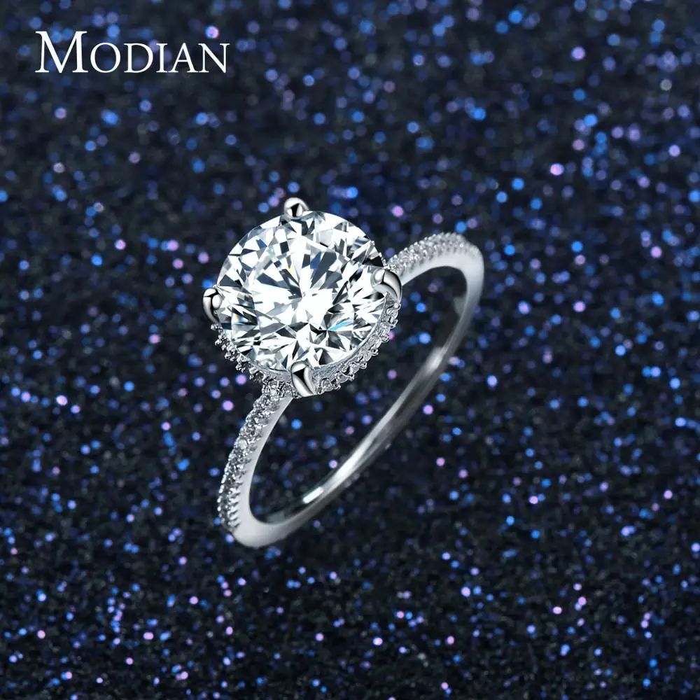 Modian новый дизайн модное очаровательное Сверкающее десять сердец прозрачный
