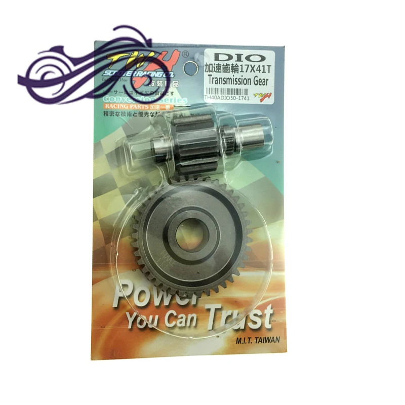 

Комплект гоночных шестерен TWH 17x41T 15x42T 16x42T для скутеров Honda DIO50 DIO ZX 50 AF18 AF25 AF28 AF34 AF35