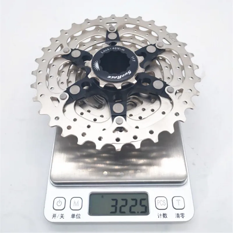 Sunracing CSRS1 Freewheel 10 скоростная велосипедная кассета Freewheel 11-/32T запчасти для велосипеда