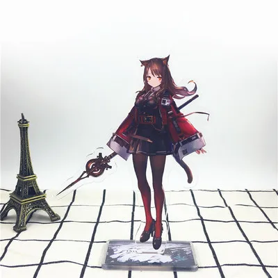 Игра Arknights брелок Amiya Angelina Hoshiguma Соловей осада Техаса Lappland милый забавный мультфильм акриловый брелок ювелирные изделия - Цвет: 39