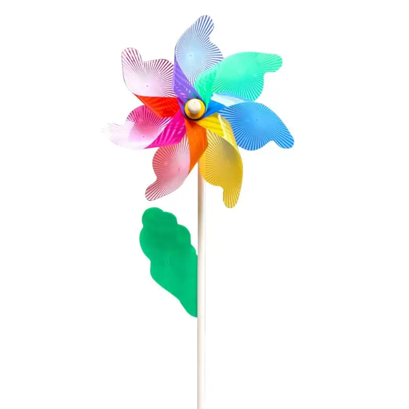 

32cm Colorful Windmill Wind Spinner Wheel Ornament Garden Yard Decoration Kids