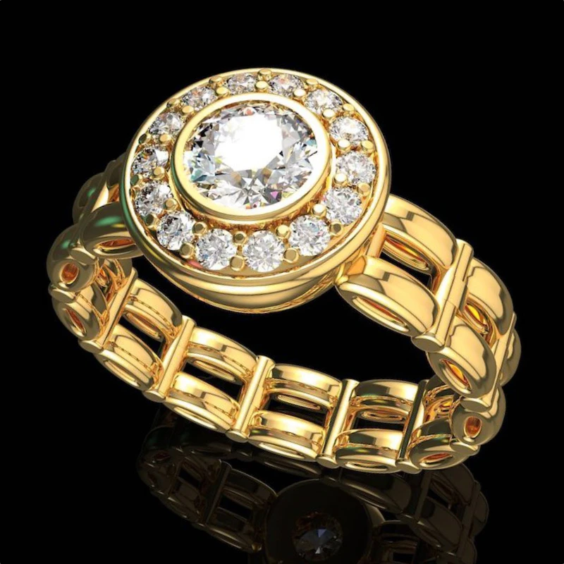 Модные дизайнерские кольца CAOSHI для женщин изысканные Женские аксессуары