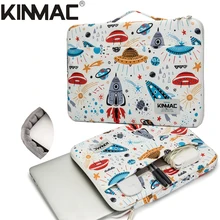 Brand Kinmac Laptop Bag 12,13,14,15,15.6 Inch,Hot Cartoon Lady Man Handbag Case For MacBook Air Pro 13.3 Briefcase PC Dropship