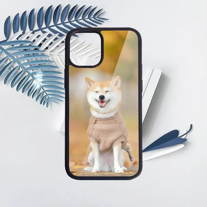 

Akita Animal Cute dog luxury design Phone Case funda PC for iPhone 11 12 pro XS MAX 8 7 6 6S Plus X 5S SE 2020 XR
