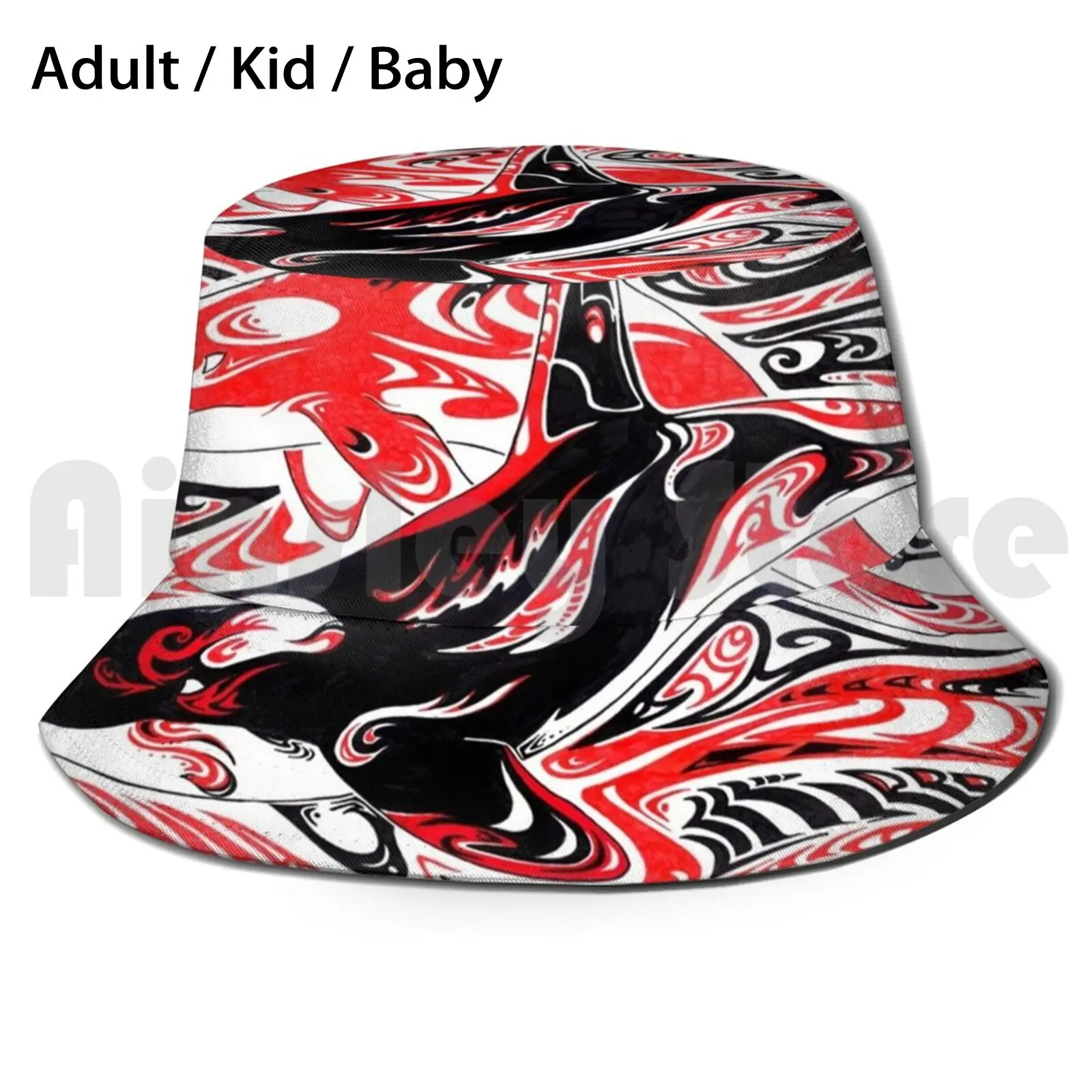 

Панама мечта: Orcas, пляжные шляпы от солнца для взрослых и детей, Ishaway, орка, мечтательный китолет, родовой красный, черный, белый КИТ