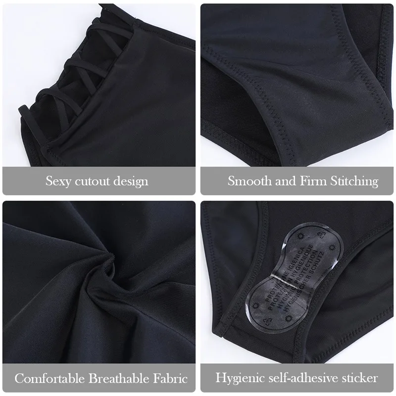 Женские сексуальные бикини с кружевными бретельками по бокам купальный костюм