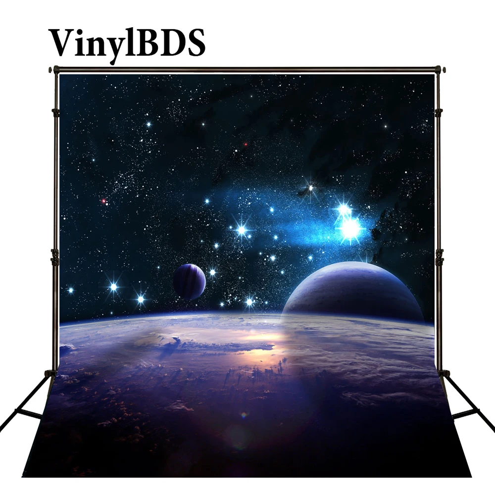 Винилбдные фоны яркий Звездный фон космическая планета Свадебный романтический