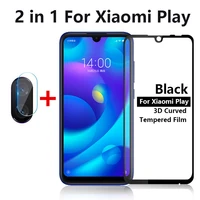 for xiaomi mi play 5 84 tempered glass screen protector on camera lens film glass for xiaomi mi play protective glass