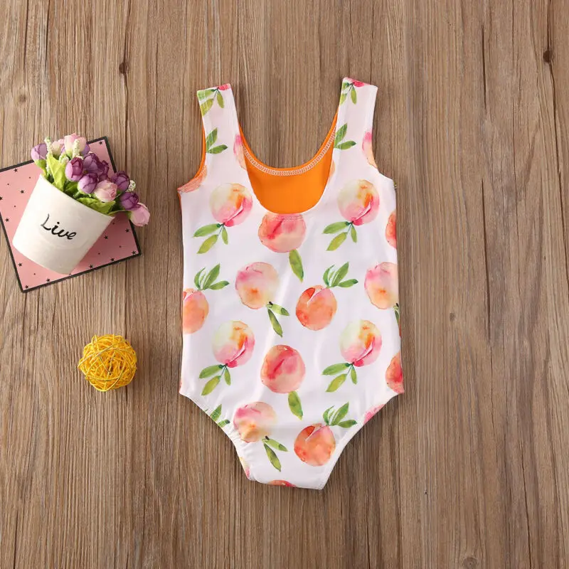 One Piece Swimwear Kids Baby Girls Bow Bikini Swimsuit Bathing Suit Beachwear | One-Piece Suits