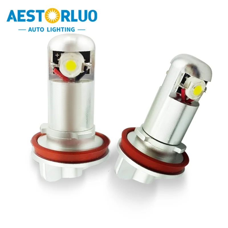 

2pcs Factory Supply Canbus H8 12W Angel Eyes Halo Ring LED Marker Light For BMW E82 E81 E87 E88 E90 E91 E92 E93 E60/E61 E64 E89