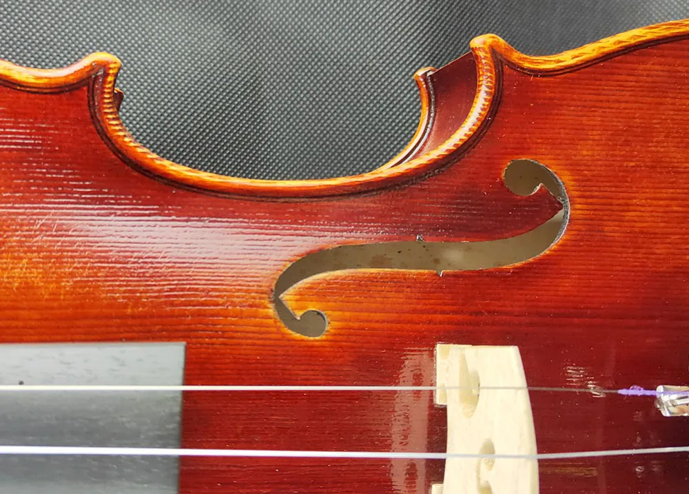 50 лет ели! Красная Mendelssohn скрипка 4/4 ca. 1721 Stradivarius ручной работы масляный лак