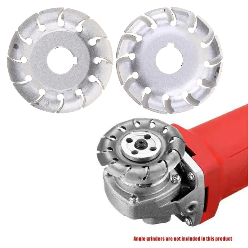 

4pcs/set Angle Grinder Wood Grinding Wheel 12 Teeth Polishing Shaping Disc Cut