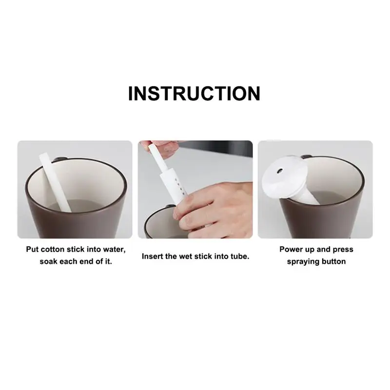 

USB Portable Mini Humidifier Magic Stick Cool Mist Humidifier Travel Air Humidifier for Travel Office Without Water Bottle