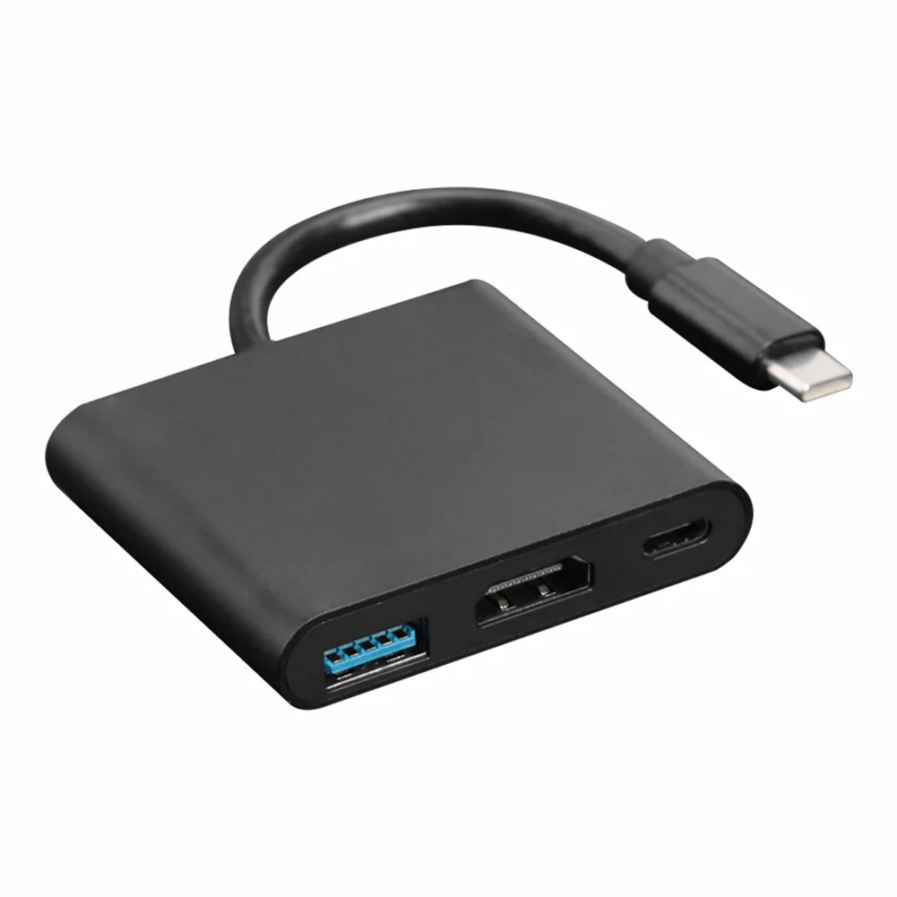 3 в 1 USB3.1 конвертер USB C для USB3.0 + 4K HDMI Совместимость PD адаптер переключатель