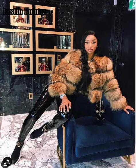 

Женское уличное пальто из натурального меха енота, Стильное повседневное пальто премиум-класса с роскошным натуральным мехом енота, новый дизайн