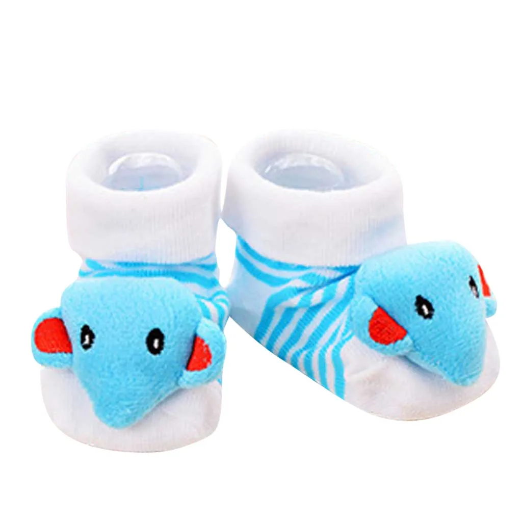 

New Cartoon Newborn Baby Girls Boys Anti-slip Socks Slipper Shoes Boots Fashion Cute Baby Socks Детская Носки