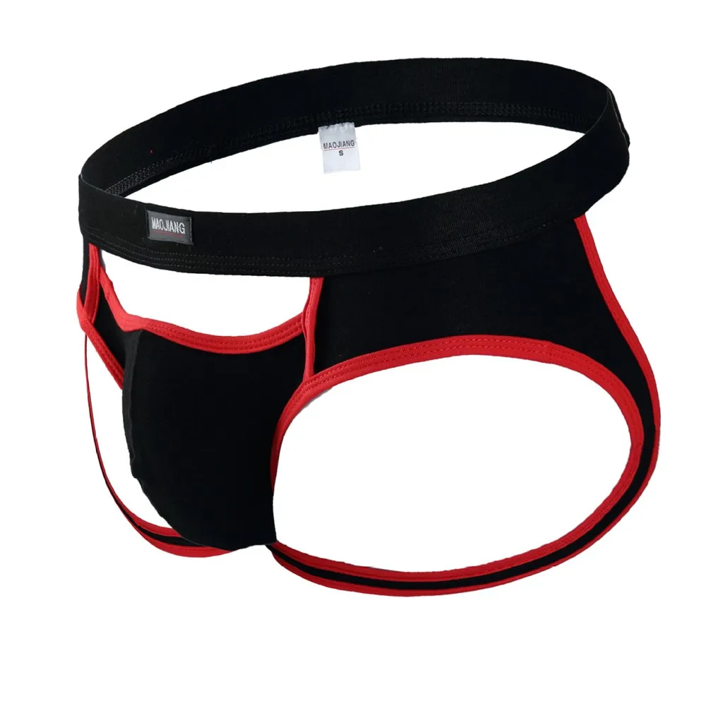 

Men Fashion Sexy Cotton Comfortable Double T-Shaped Breathable Sexy Underwear Men's Sexy Cotton Comfortable Double T-shaped Brea