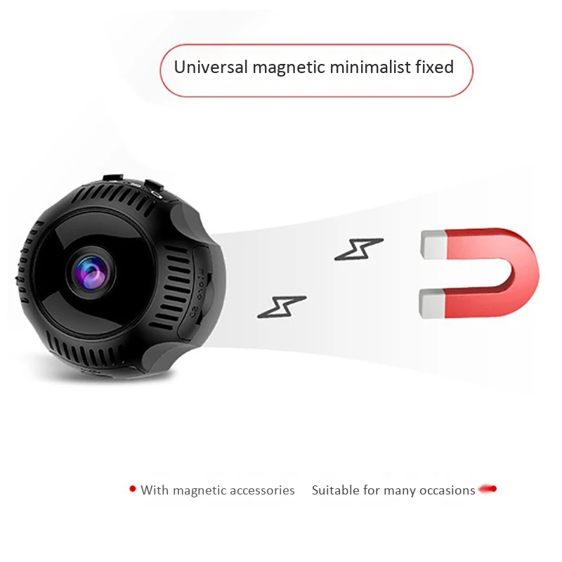 

4K Hd Wifi Mini Camera Smart Watch 1080P Motion Detection Micro-Cam Ir Night Vision Camera