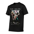 Редкая Мужская футболка с изображением ван Халена и первого черного Аниме 1, футболка большого размера с изображением черного клевера на Хэллоуин