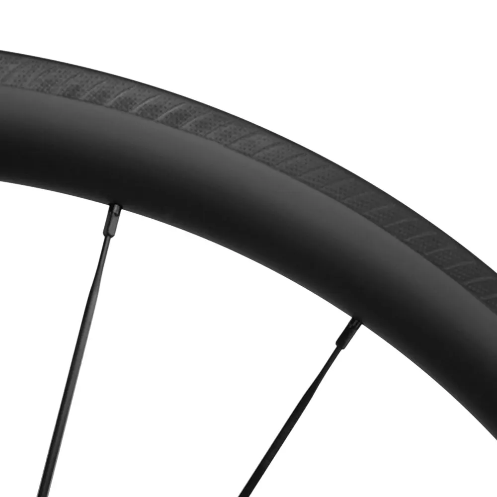 100% 700C Carbon Wheelset 38mm K Road Bicycle Wheels UD Matte No Painting Special Brake Line | Wheel