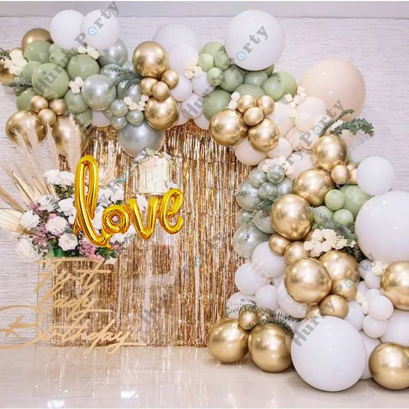 138 шт. декоративные двухслойные шары в виде гирлянды | Дом и сад