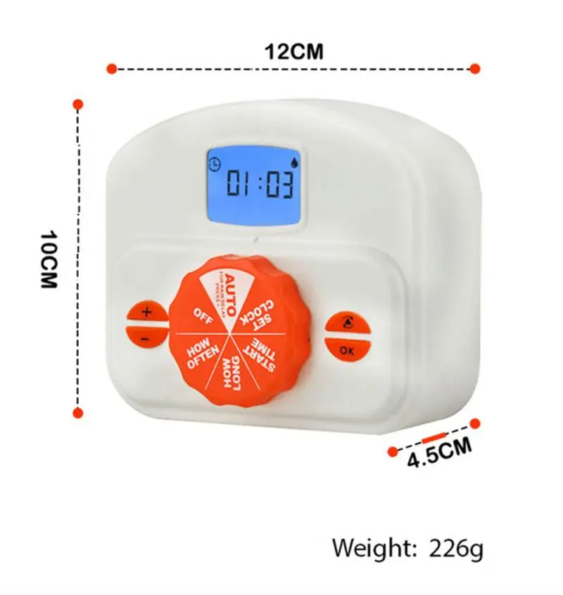 

Intelligent Automatic Watering Device LCD Digital Display Watering Device Gardening Irrigation Set Device For Garden Bonsai