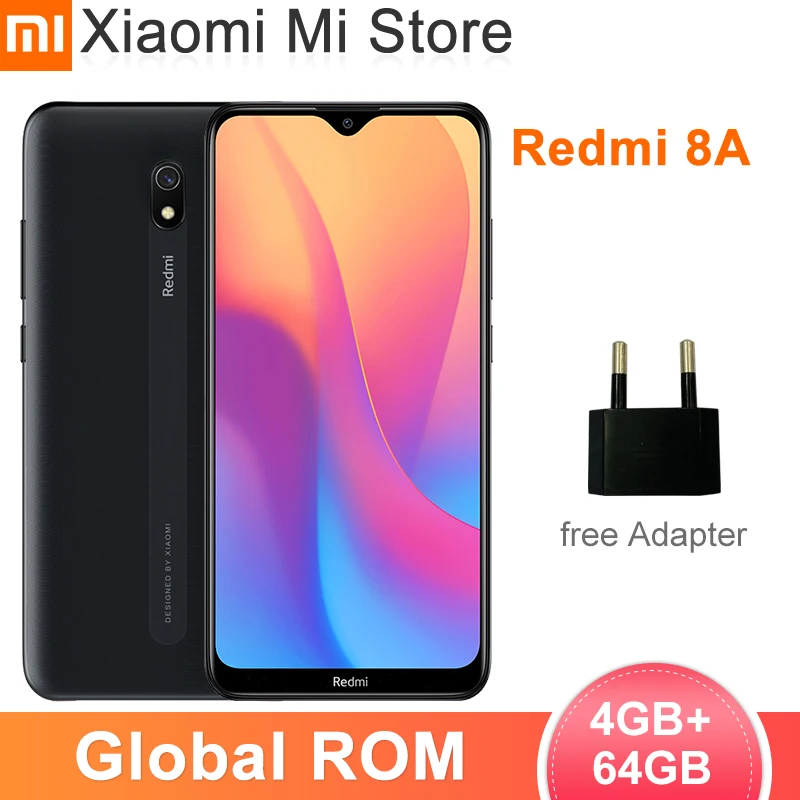 В наличии глобальная прошивка Xiaomi Redmi 8A 4GB 64GB смартфон Snapdargon 439 Octa core 6 22 &quotэкран 12MP