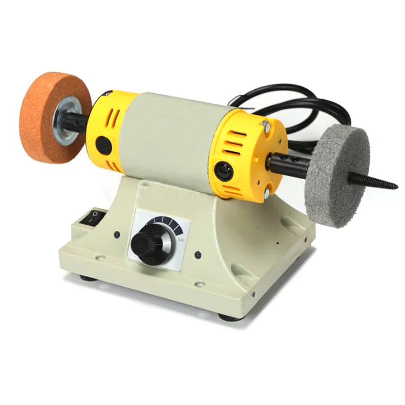 110V/220V токарный станок Настольный шлифовальный многофункциональный небольшой