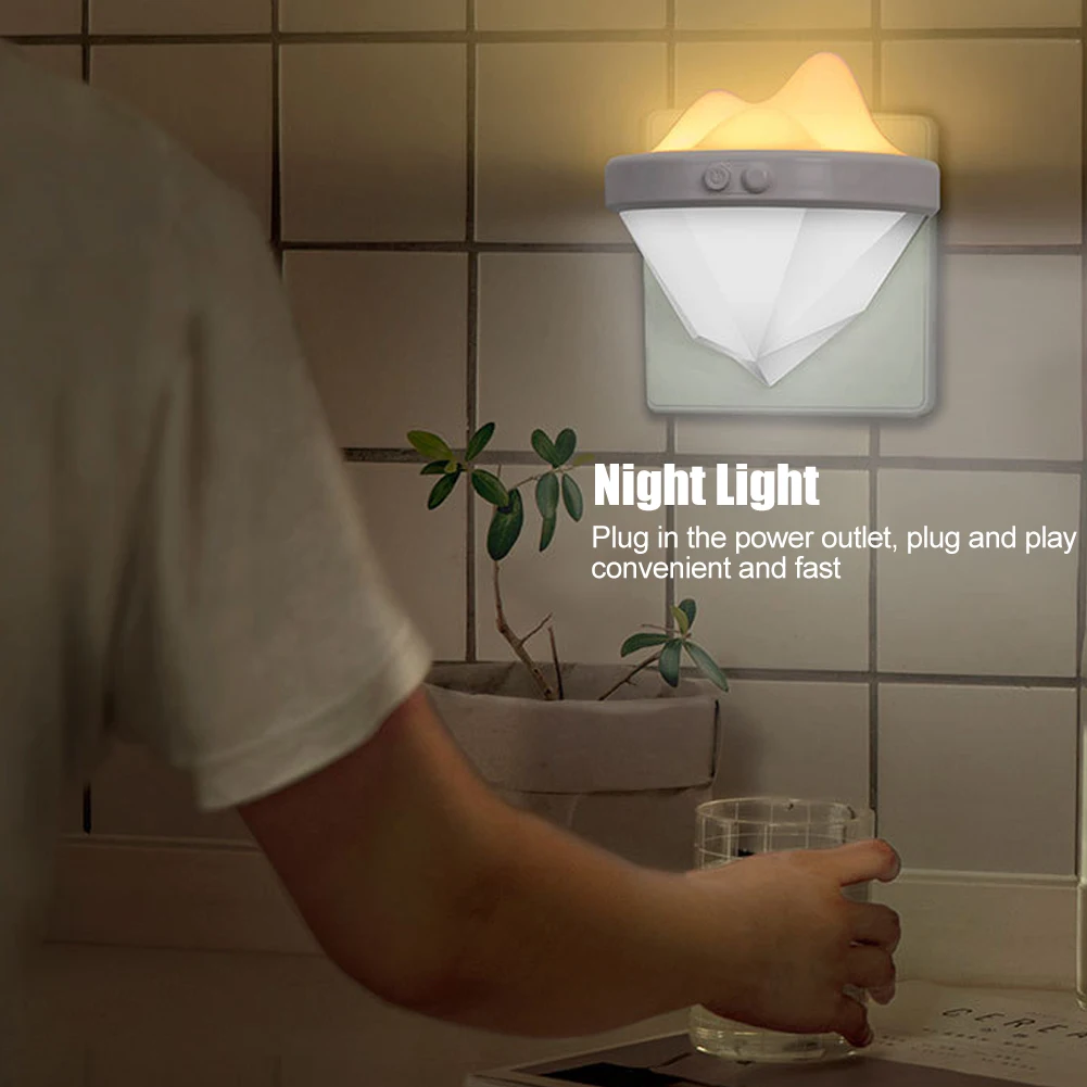 Мини прикроватный Ночной светильник с инфракрасным дистанционным управлением