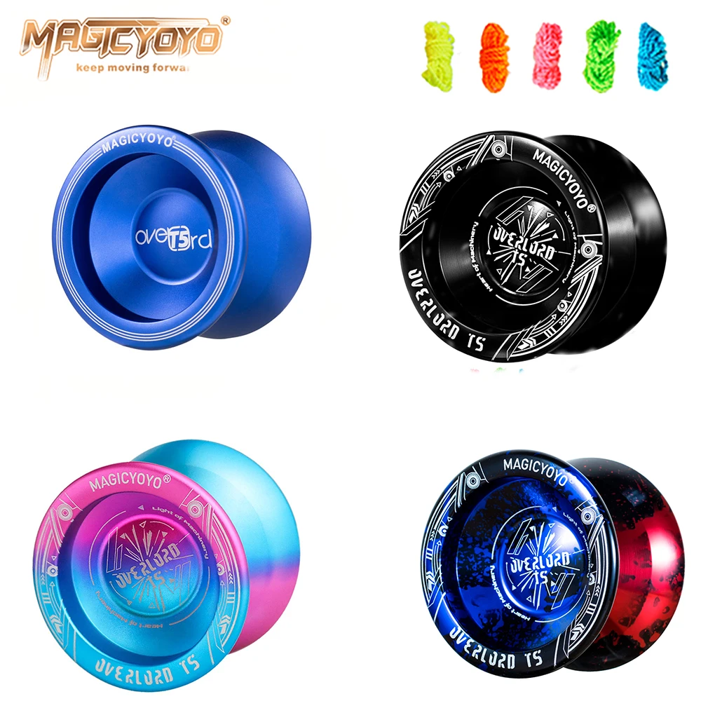 

Оригинальный Magicyoyo T5 Yo-Yo, профессиональный сплав, без ответа, новички, тренировка для начала обучения йо-йо, Детские Классические игрушки