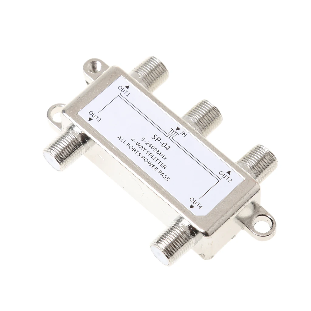 4-сторонний коаксиальный кабель ТВ антенна спутниковый сигнал | Электроника