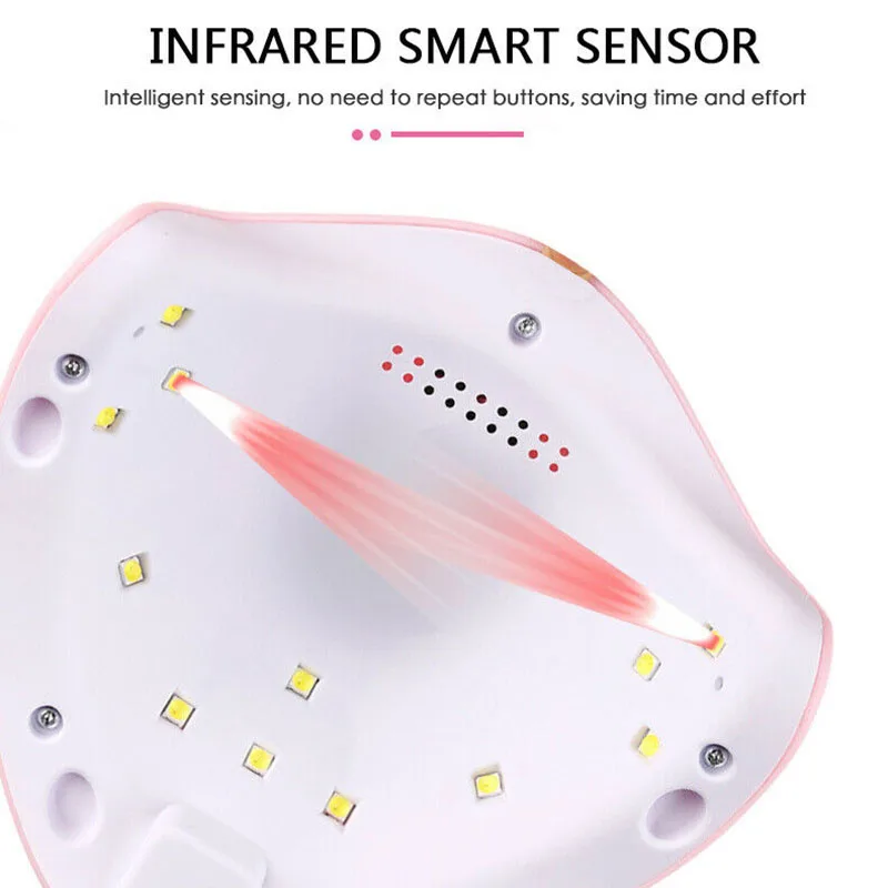 Оптовая продажа Сушилка для ногтей Светодиодный УФ светильник Гель лак