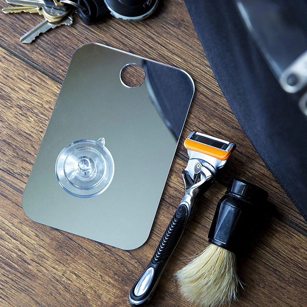 Дорожное зеркало без тумана портативное для ванной комнаты домашний макияж