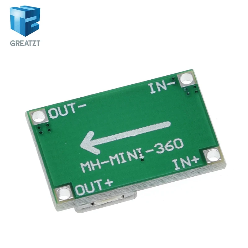 1pcs Mini360 DC Buck Converter Step Down Module 4.75V 23V to 1V 17V 17x11x3.8mm SG125 SZ+|buck converter|step down modulestep dc-dc |