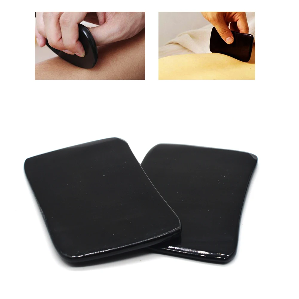 Китайский массаж терапия ТРИГГЕРНАЯ точка лечения агата скребком гуаша доска