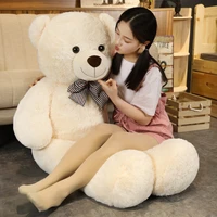giant american bear plush doll pillow soft stuffed animal teddy bear plush toy kids girls valentine present lovers birthday gift