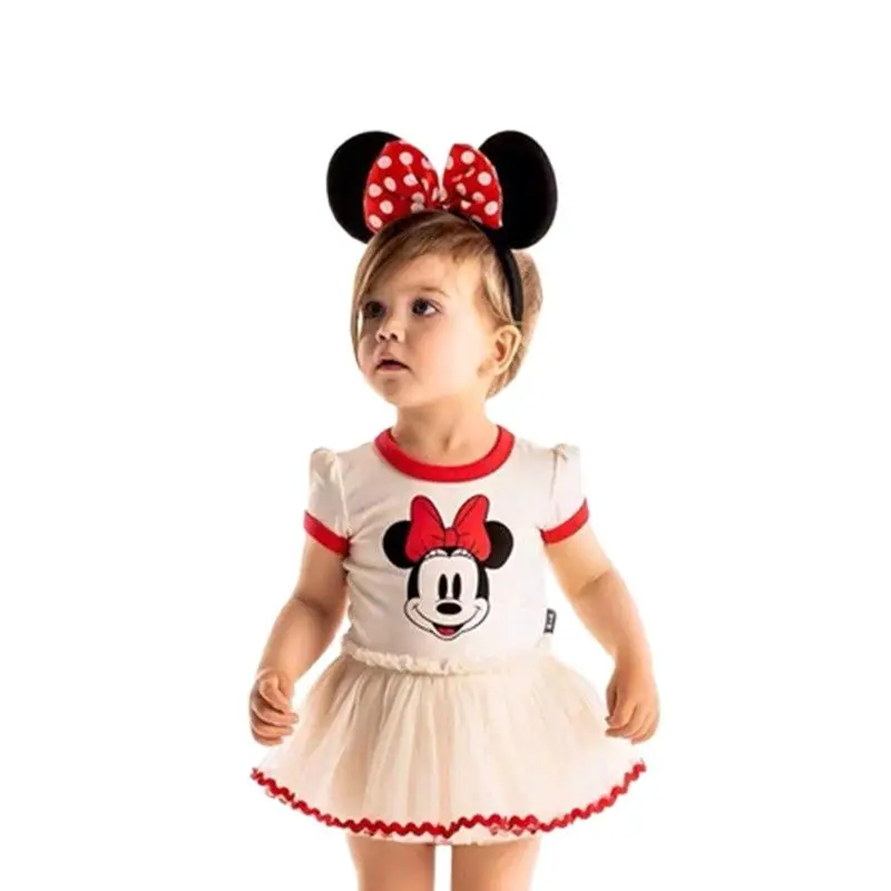 Disney Minnie Mickey Dress Summer Kids Children Party Dresses | Детская одежда и обувь