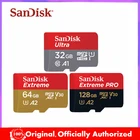 Карта памяти microsd SanDisk, 1282561632 ГБ, U3A2, 4K