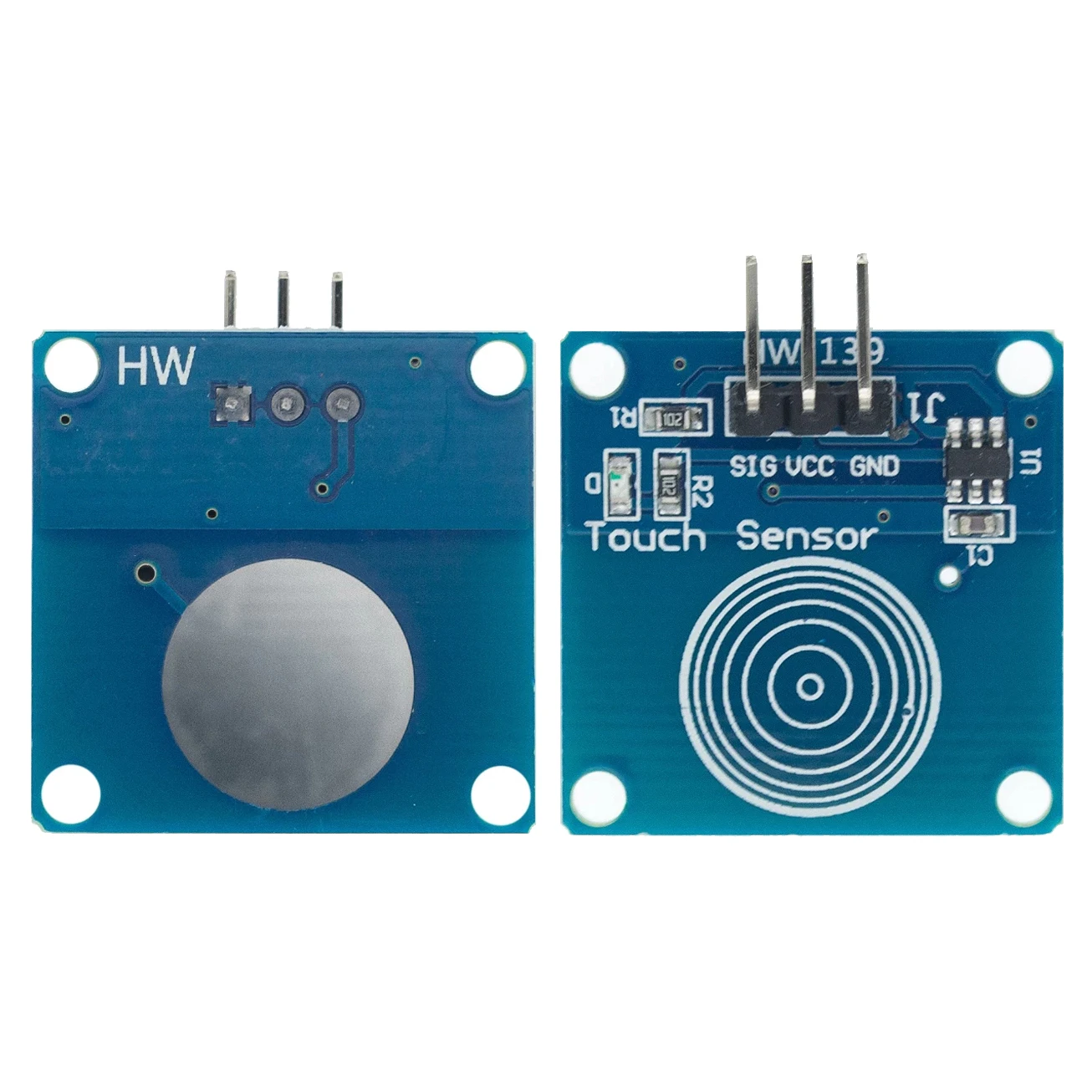 Сенсорный модуль переключателя TTP223 сенсорная кнопка с самоблокировкой/без