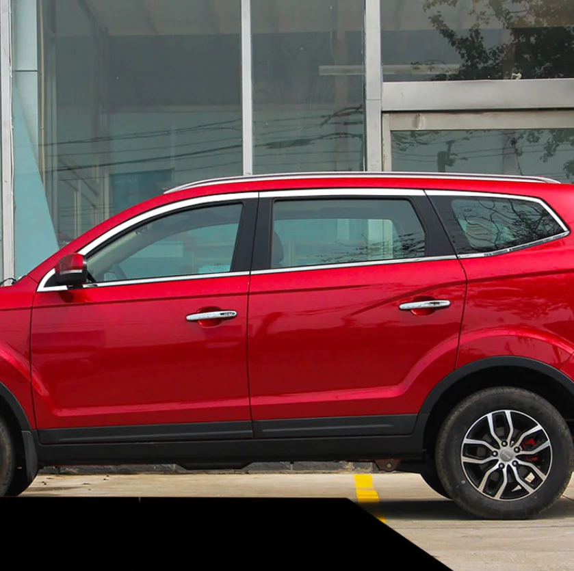 

stainless steel car window trims for lifan x7 2016 2017 2018