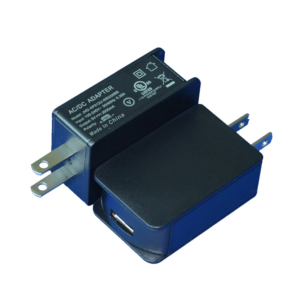 VIPATEY USB зарядное устройство 5V 2A Быстрая Зарядка адаптер штепсельной вилки США