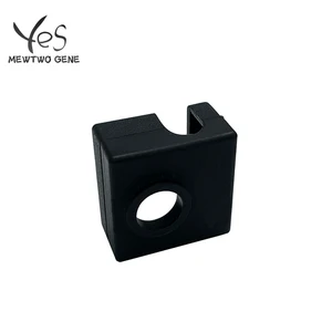 High Temperature Resistance Silicone Case 3D Printer Parts Heating bBlock Protective Sleeve for MK8 CR10