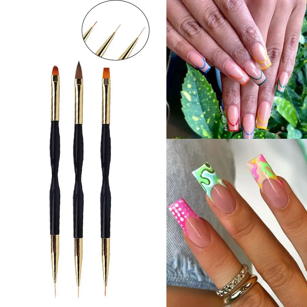

1PC Women Nail Art Brush DIY UV Gel Drawing Thin Nail Liner Painting Pen Detailing