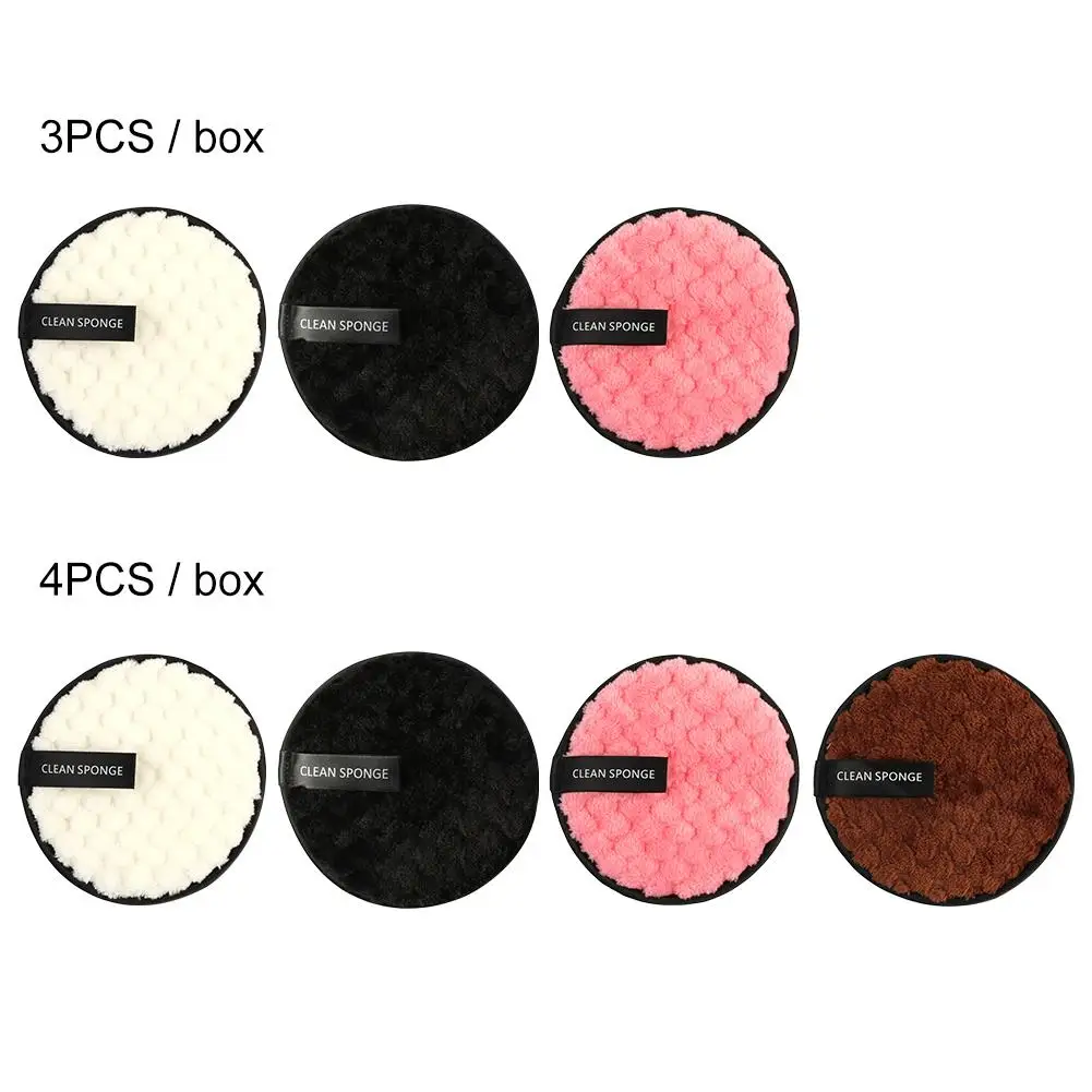 

Lazy Water Cleansing Powder Puff Double - Sided Wash Sponge Cleansing Make - Up Removal Pads Make Up Cleansing Pads