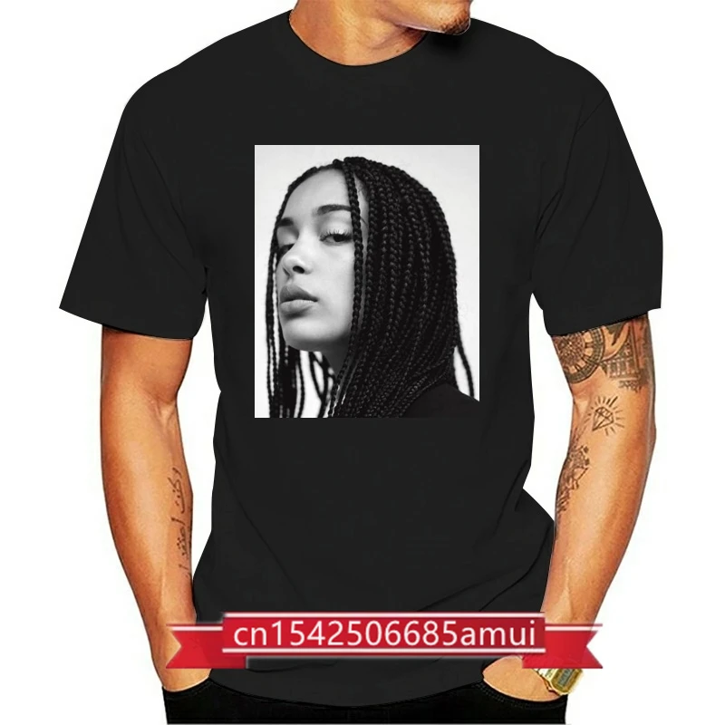 

Swiffers Mens Jorja Smith Face Men T-Shirt Printed T-Shirt Men'S Short Sleeve O-Neck T-Shirts Summer Stree Twear