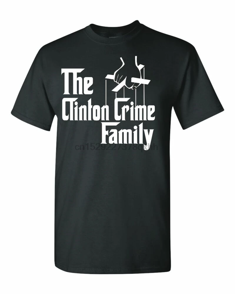 Забавная Футболка с принтом Хиллари Билл Клинтон семья крибилей 2016 для тюремного