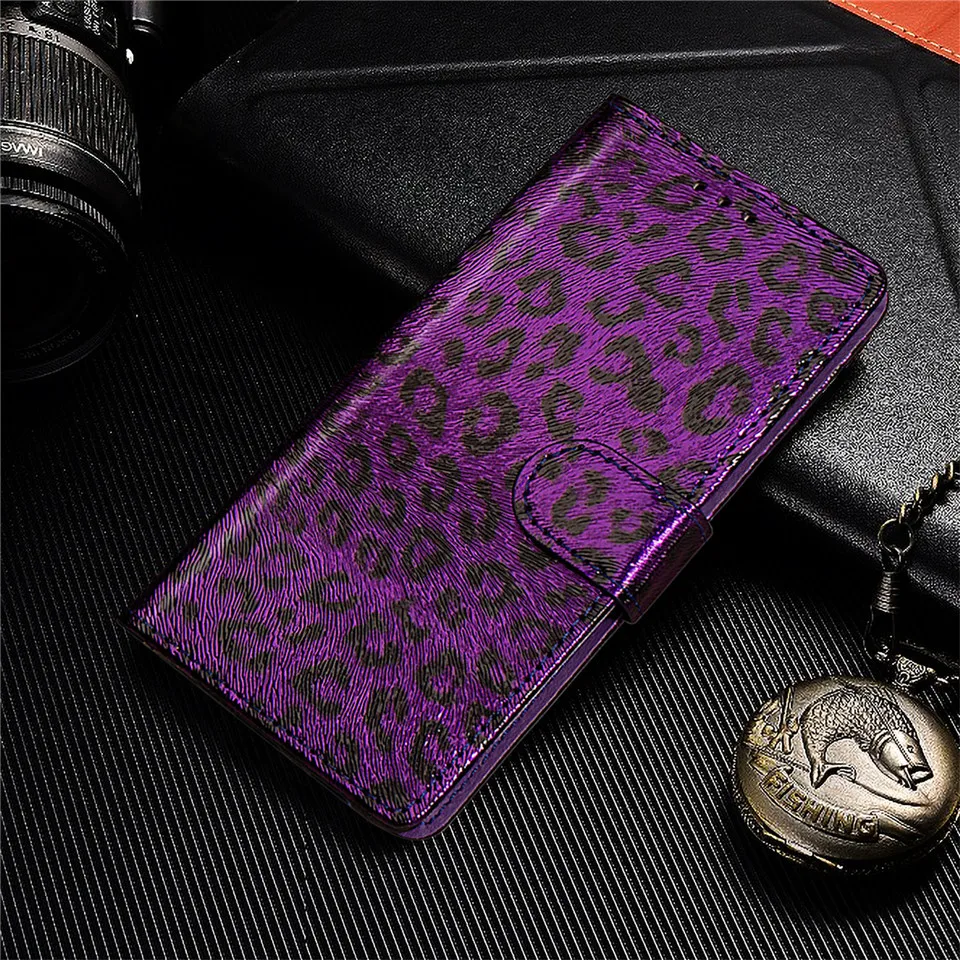 Крутой женский кожаный бумажник флип леопардовый чехол для Apple iPhone X XR coque XS max кошелек чехол 8 7 plus funda 6 6s plus 11 чехол
