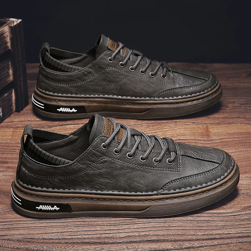 

Men's Spring and Autumn English shoes men's shoes new fashion shoes casual shoes Joker tide shoes driving shoes tooling shoes M