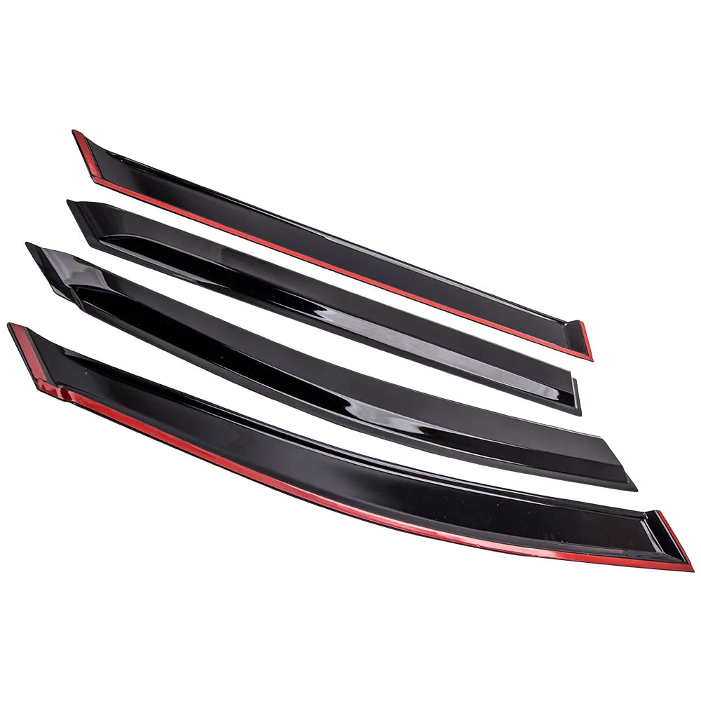 

4x Acrylic Window Visor Sun Rain Guard Vent Shade for Honda Odyssey 2005-2006-2007 for Left, Right, Front, Rear Dropshipping